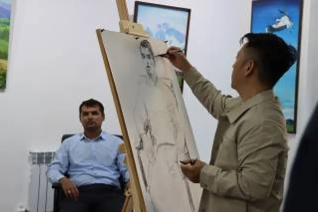 Прошел мастер-класс: участие художников Узбекистана и Китая