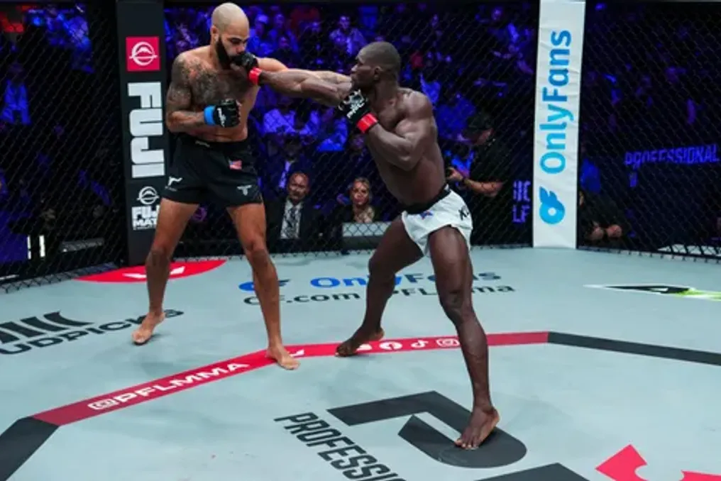 Eliezer Kubantsa desafia campeão atual do PFL, Tady Jin, após vitória por nocaute em Chicago