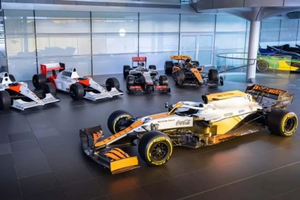 McLaren выставляет на продажу пять гоночных болидов Формулы-1, включая модели, на которых выступал Сенна, и протестированный Брэдом Питтом