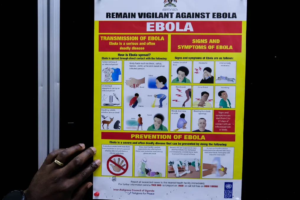 Uganda reports no active Ebola cases after patient transit from Nigeria