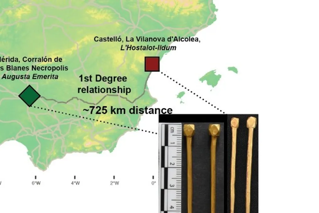 Paleogenetiklar Ispaniyadagi germanskiy elita aʼzolari boʻlgan aka-ukalar va opa-singilni topdilar, ular 700 km masofada dafn etilgan