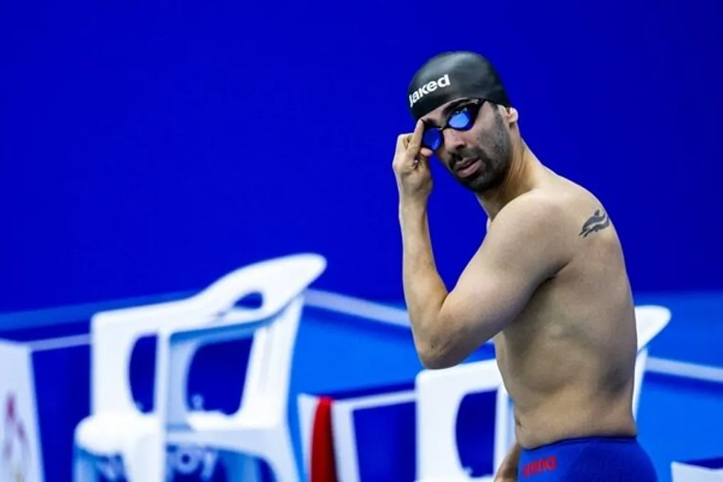 Para-athlete Izadyar won bronze in men's 400m freestyle at the 2026 Asian Para Games in Nagoya