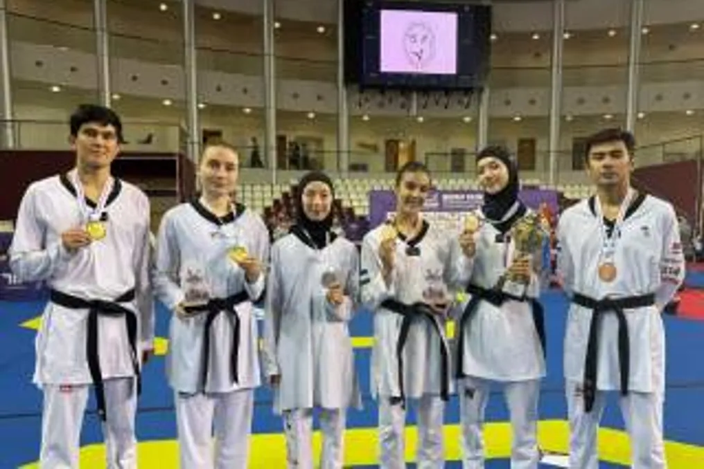 Taekwondo participants won 6 medals at the Qatar Open tournament