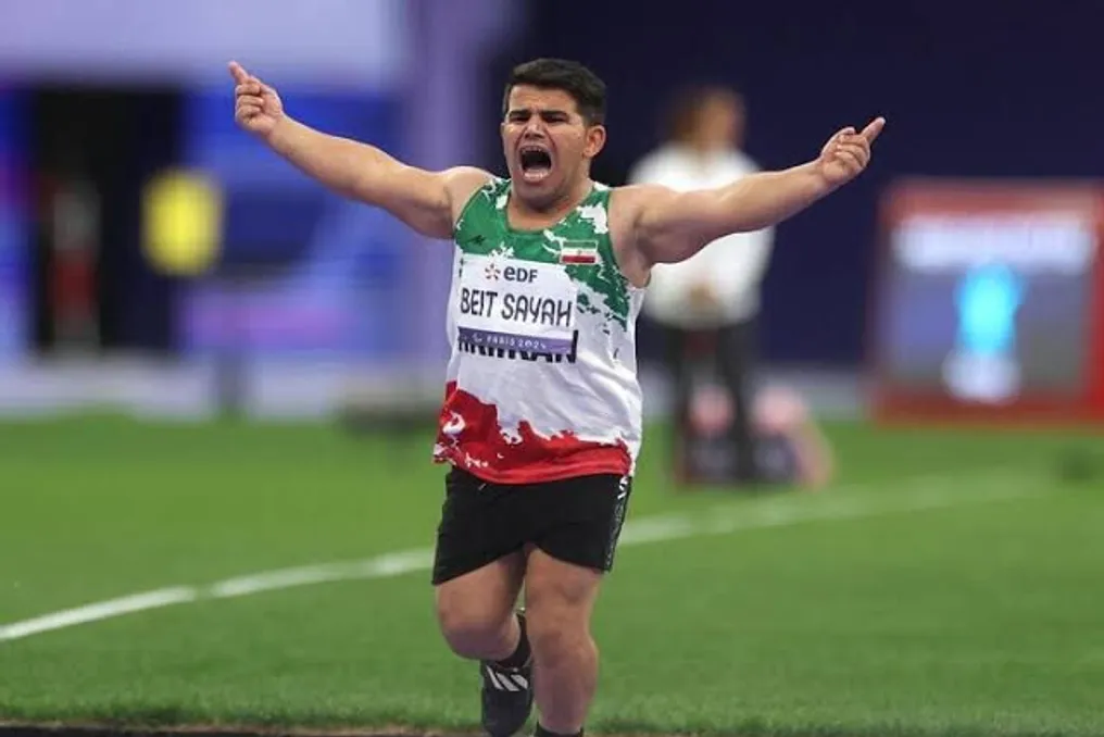 Sadegh Beit Sayeh wins gold medal in javelin throw at Asian Para Games 2026
