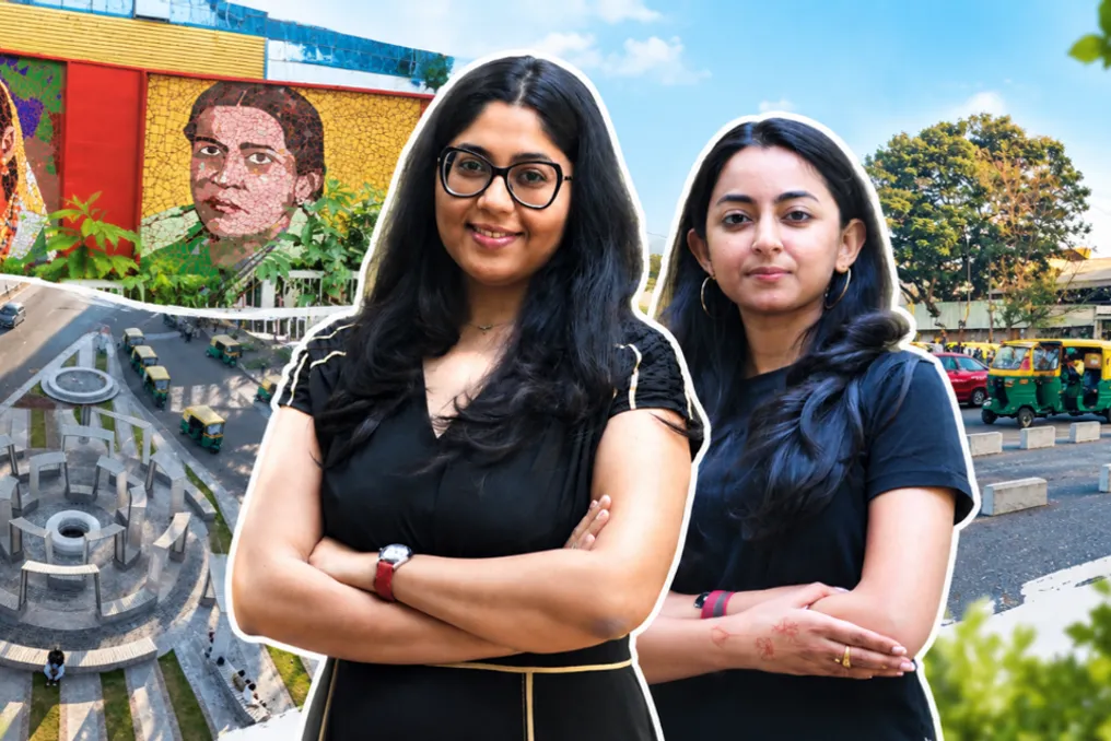 Designers de Bengaluru repensam espaços vazios sobre viadutos, adicionando áreas de descanso e vegetação