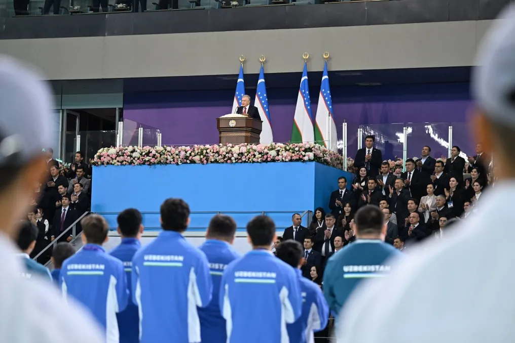 Mirziyoyev participated in the opening of the second Presidential Olympiad in Uzbekistan