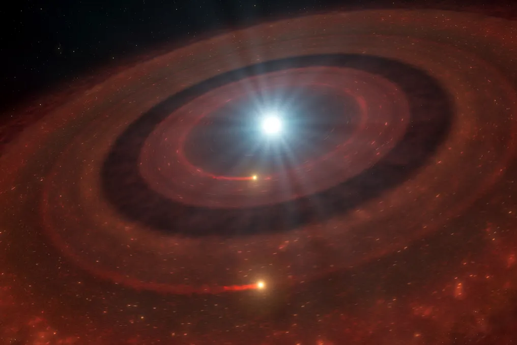 Estrutura ao redor de estrela morta pode prever o futuro do Sistema Solar