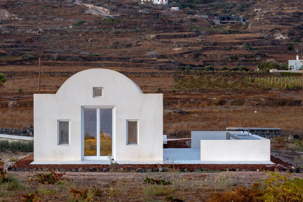 Projeto Casa da Ilha de Agis Mourelatos nas Cíclades