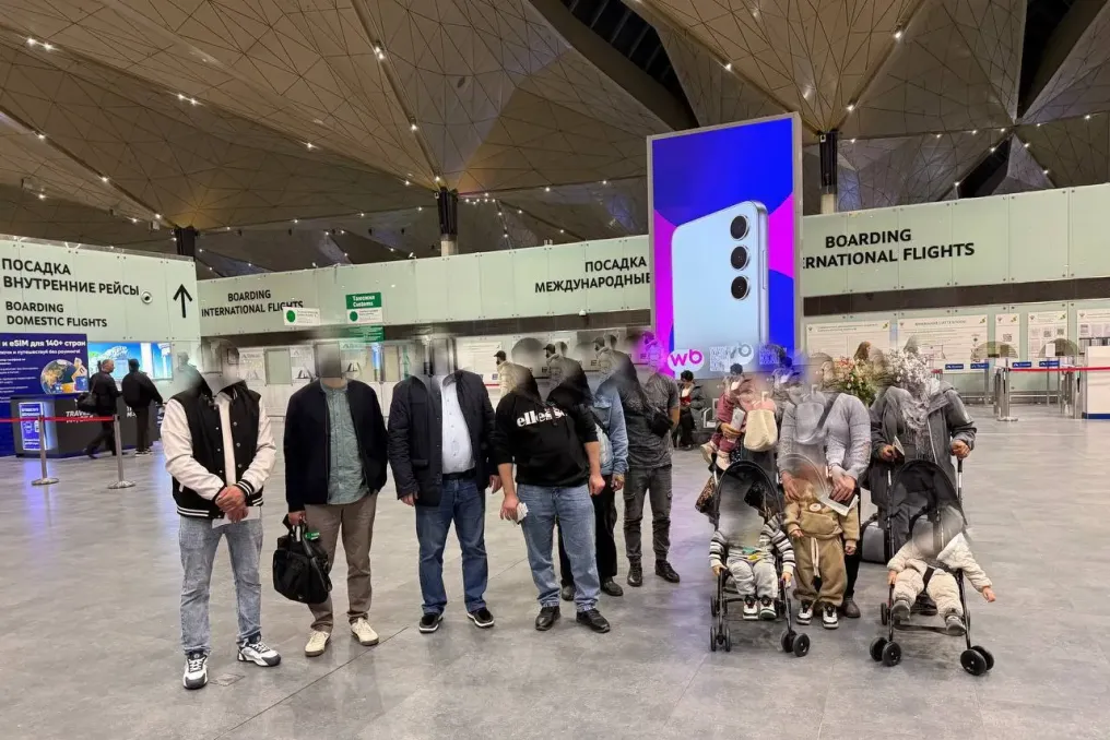 Cidadãos do Uzbequistão e crianças retornaram da Rússia com a ajuda do Serviço de Migração