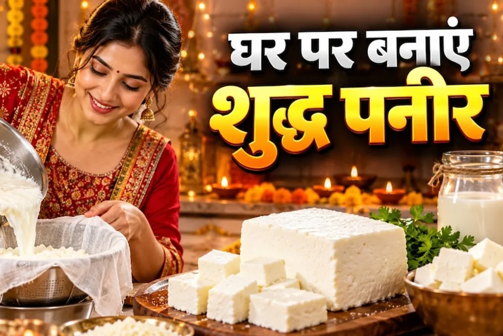 घर पर पनीर कैसे बनाएं: दो सामग्री से नरम और सफेद पनीर की रेसिपी